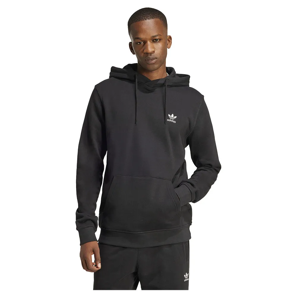 Худи adidas Originals Trefoil Essentials French Terry, черный 
Худи adidas Originals Trefoil Essentials French Terry, черный