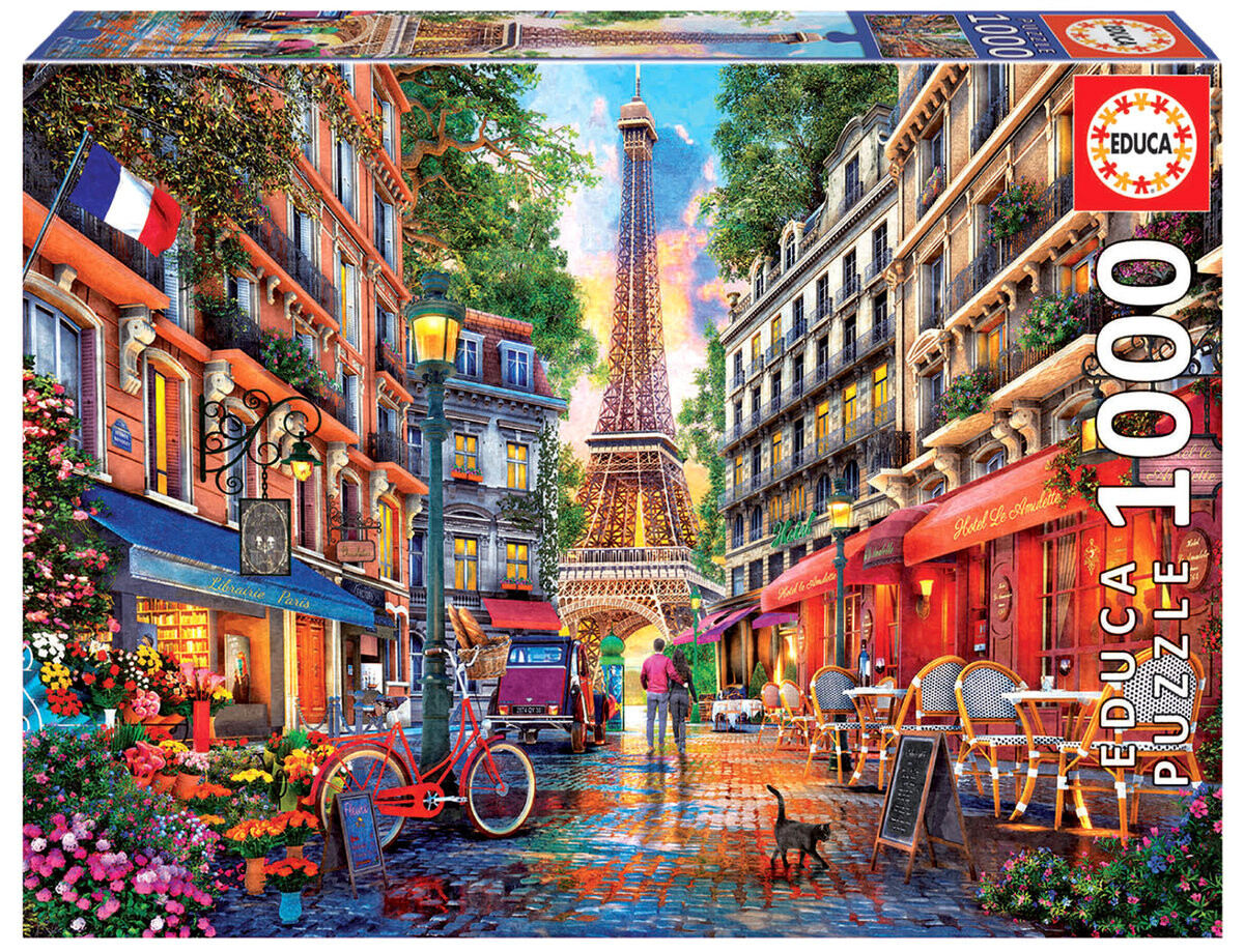 Пазл Educa Paris, Dominic Davison, 1000 шт.
Пазл Educa Paris, Dominic Davison, 1000 шт.