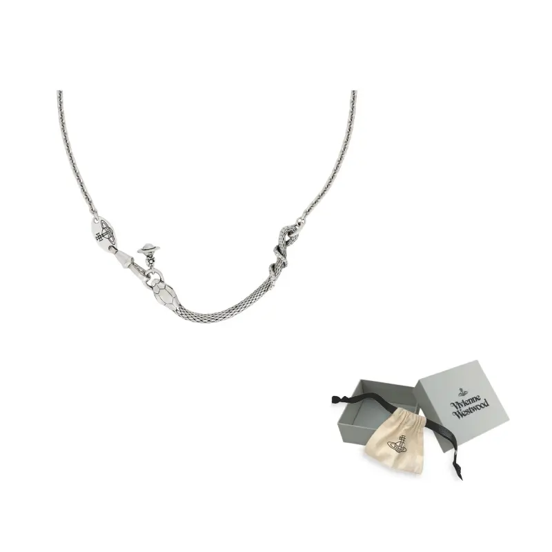 Vivienne Westwood Латунные ожерелья мужские Vintage Silver
Vivienne Westwood Латунные ожерелья мужские Vintage Silver