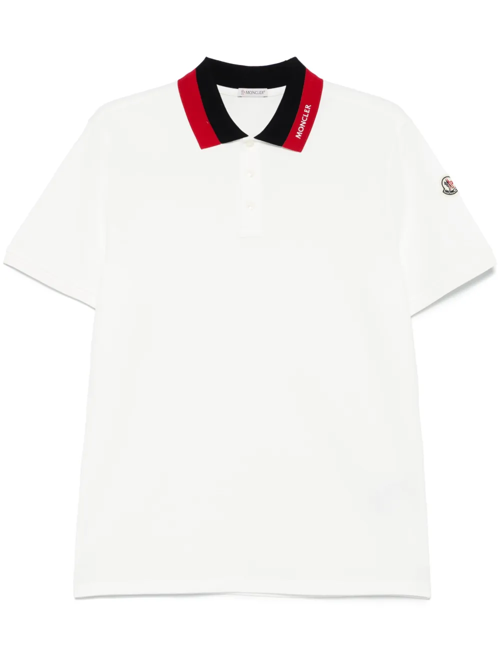 Рубашка поло с вышитым логотипом MONCLER, белый
Рубашка поло с вышитым логотипом MONCLER, белый