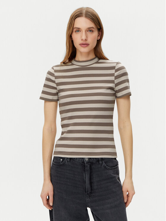 Облегающая футболка Elinor 27033178 Noisy May, бежевый
Облегающая футболка Elinor 27033178 Noisy May, бежевый