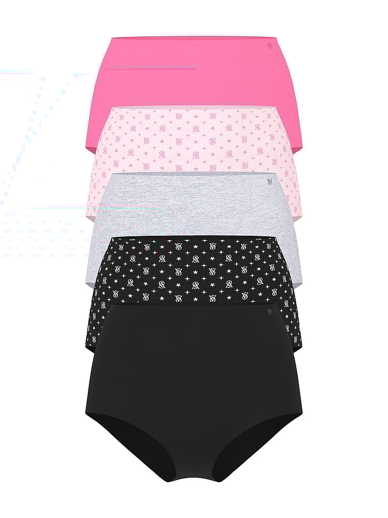 Упаковка из 5 современных трусиков-слипов, которые не видны Victoria'S Secret, 5 pack multi
Упаковка из 5 современных трусиков-слипов, которые не видны Victoria'S Secret, 5 pack multi