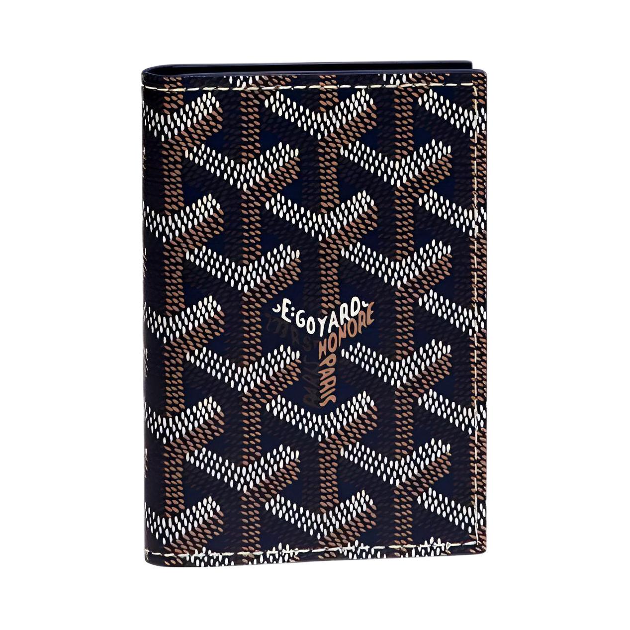 GOYARD Кошелек SAINT MARC Canvas With Leather Card Holder Unisex Marine Blue
GOYARD Кошелек SAINT MARC Canvas With Leather Card Holder Unisex Marine Blue