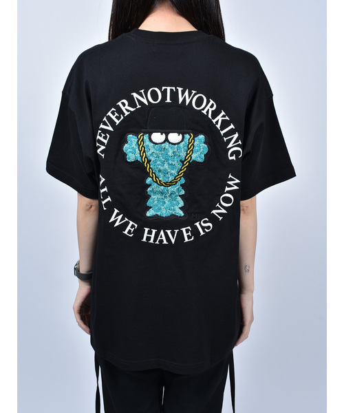 Import & Select Футболка с коротким рукавом, вышивка на спине, оверсайз, Nevernotworking, черный
Import & Select Футболка с коротким рукавом, вышивка на спине, оверсайз, Nevernotworking, черный