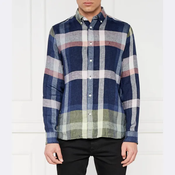 Льняная рубашка стандартного кроя Tommy Hilfiger, мультиколор
Льняная рубашка стандартного кроя Tommy Hilfiger, мультиколор