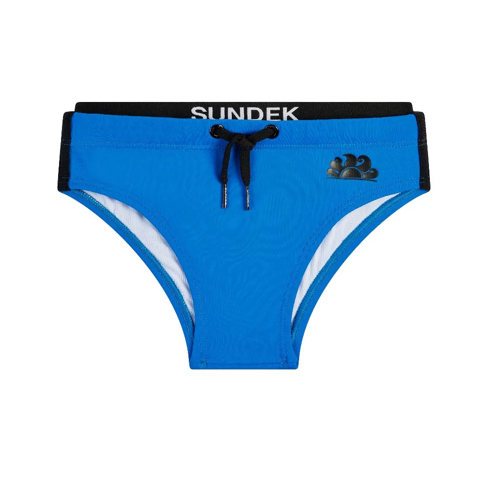 Плавки Sundek с эластичным поясом и логотипом, синий
Плавки Sundek с эластичным поясом и логотипом, синий