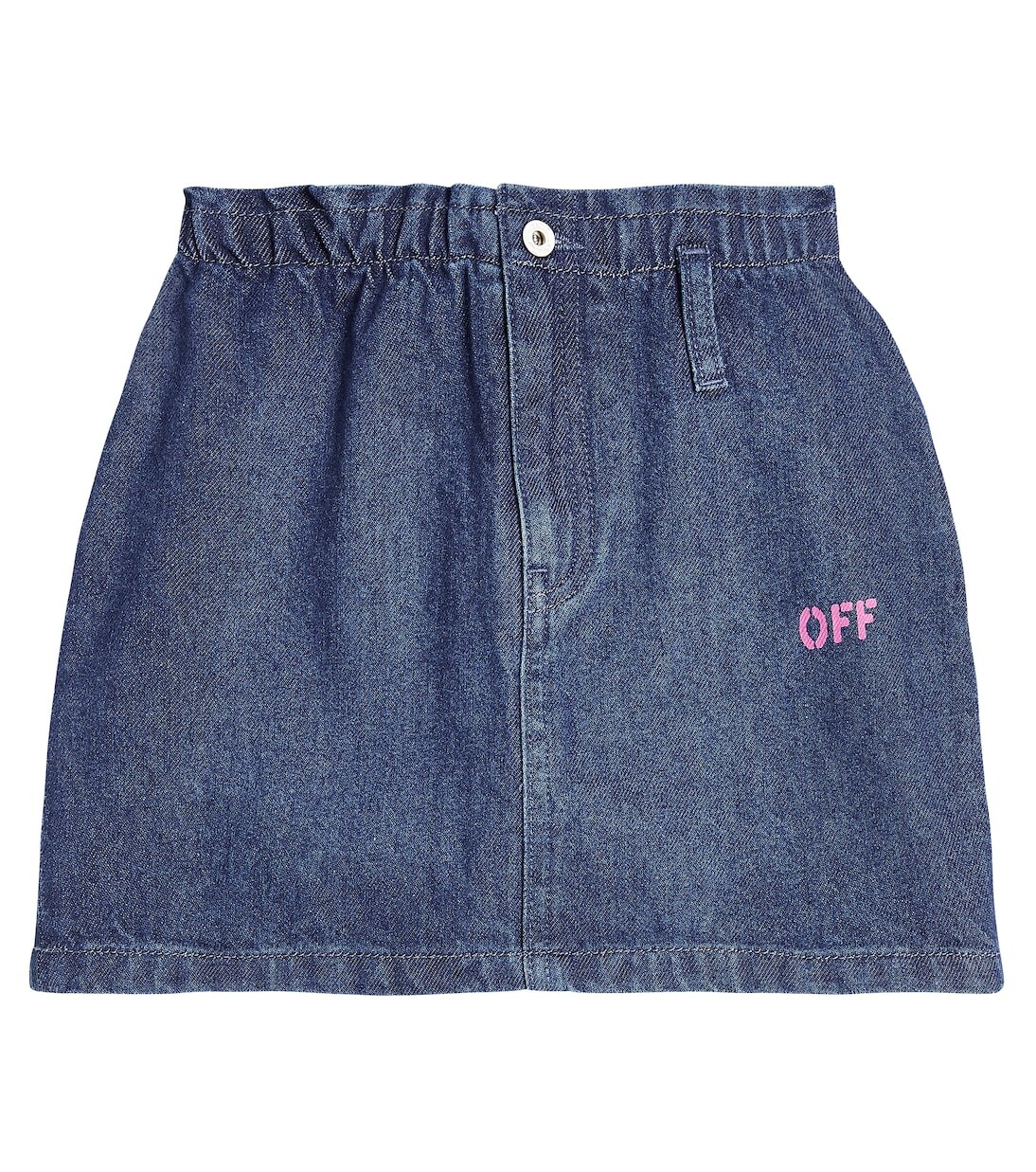 Джинсовая юбка Off-White, синий 
Джинсовая юбка Off-White, синий