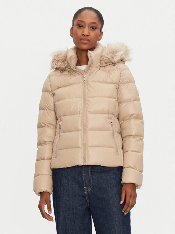 Пуховик стандартного кроя Tommy Hilfiger, бежевый
Пуховик стандартного кроя Tommy Hilfiger, бежевый