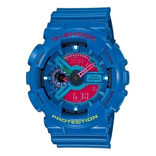 Часы CASIO G-Shock Analog-Digital 'Blue', синий 
Часы CASIO G-Shock Analog-Digital 'Blue', синий