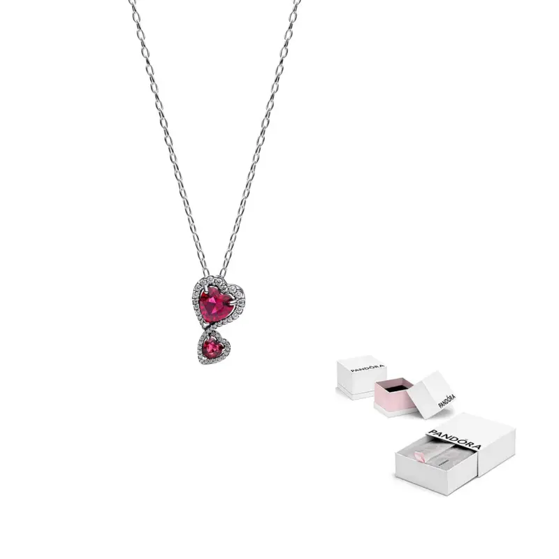 Pandora 925 Sterling Silver Стеклянные Синтетические Кубические Циркониевые Колье для Женщин Серебро/Красный
Pandora 925 Sterling Silver Стеклянные Синтетические Кубические Циркониевые Колье для Женщин Серебро/Красный