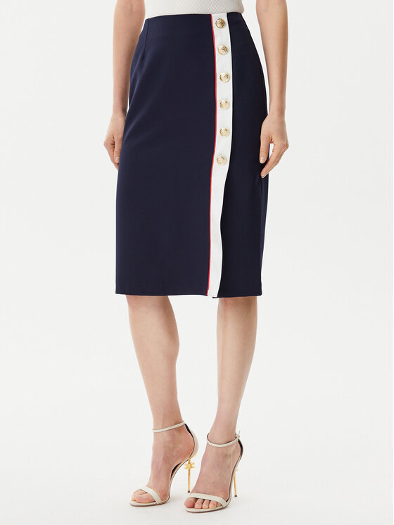 Юбка-Карандаш стандартный крой ACGO000930 Artigli, синий
Юбка-Карандаш стандартный крой ACGO000930 Artigli, синий