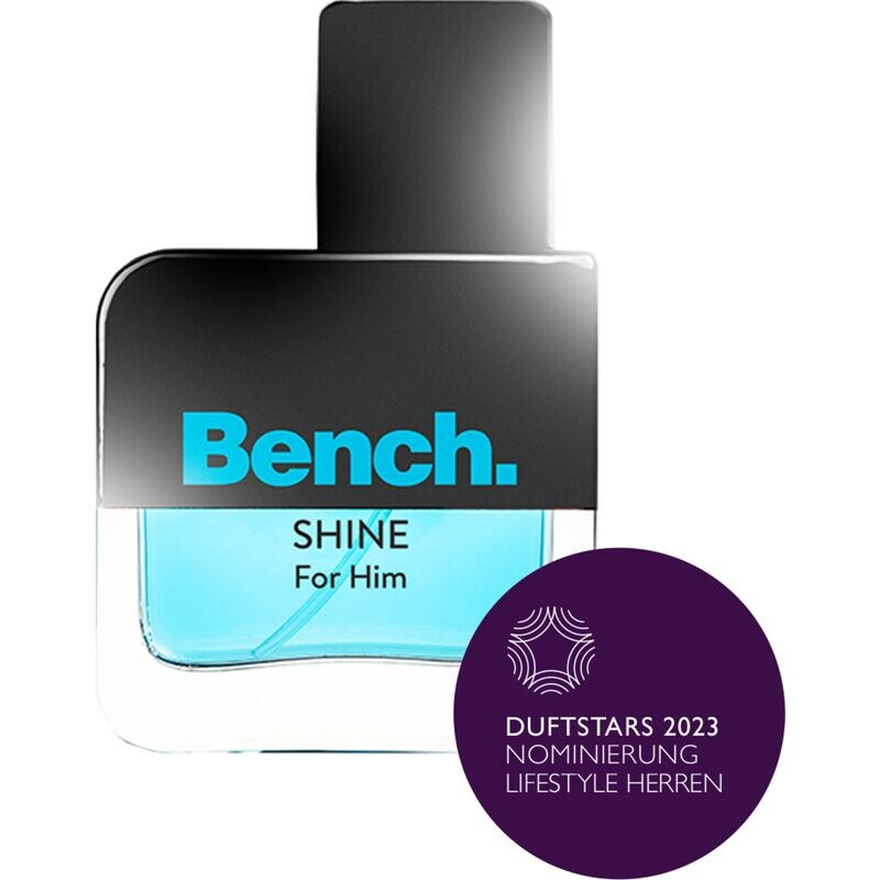 Shine for Him, EdT 30 ml Bench
Shine for Him, EdT 30 ml Bench