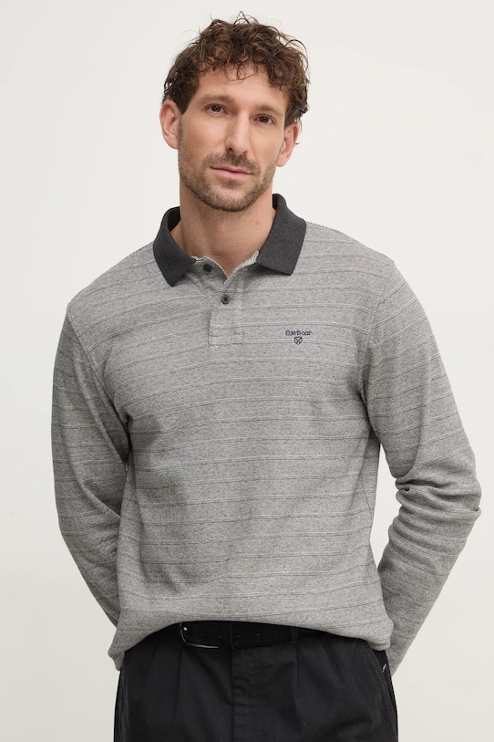 Хлопковый свитер Barbour, серый
Хлопковый свитер Barbour, серый