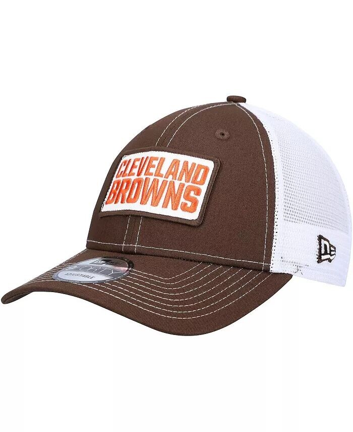 Мужская коричневая кепка Cleveland Browns 9FORTY Trucker Snapback New Era
Мужская коричневая кепка Cleveland Browns 9FORTY Trucker Snapback New Era