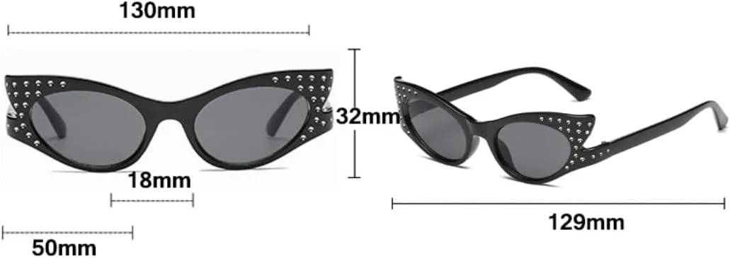 Модные солнцезащитные очки «кошачий глаз» с бриллиантами и стразами, женские, винтажные, в маленькой оправе, с защитой от УФ-излучения UV400 VRTRFFTR, Leopard-brown
Модные солнцезащитные очки «кошачий глаз» с бриллиантами и стразами, женские, винтажные, в маленькой оправе, с защитой от УФ-излучения UV400 VRTRFFTR, Leopard-brown