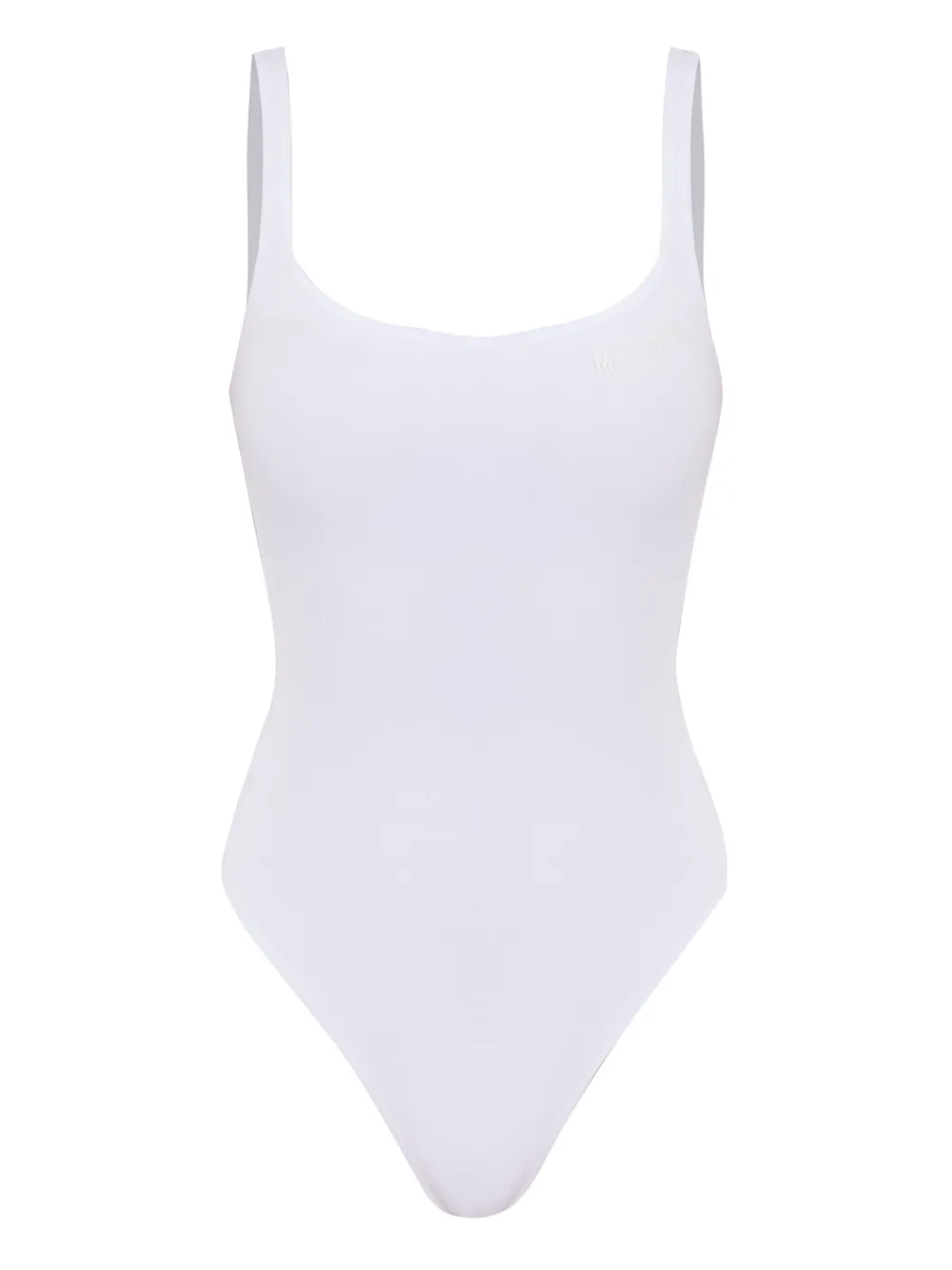 Боди с квадратным вырезом Moschino, белый
Боди с квадратным вырезом Moschino, белый