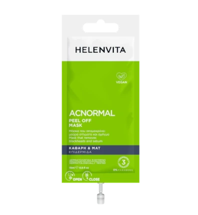 Маска-пленка для жирной кожи Acnormal Peel Off Mask - 15 мл Helenvita 
Маска-пленка для жирной кожи Acnormal Peel Off Mask - 15 мл Helenvita