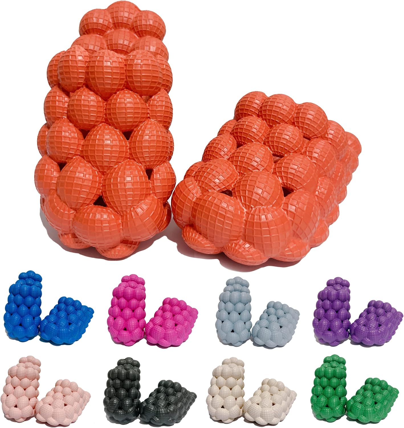 Забавные шлепанцы с пузырьками из личи, мужские и женские Aulunrux, оранжевый
Забавные шлепанцы с пузырьками из личи, мужские и женские Aulunrux, оранжевый