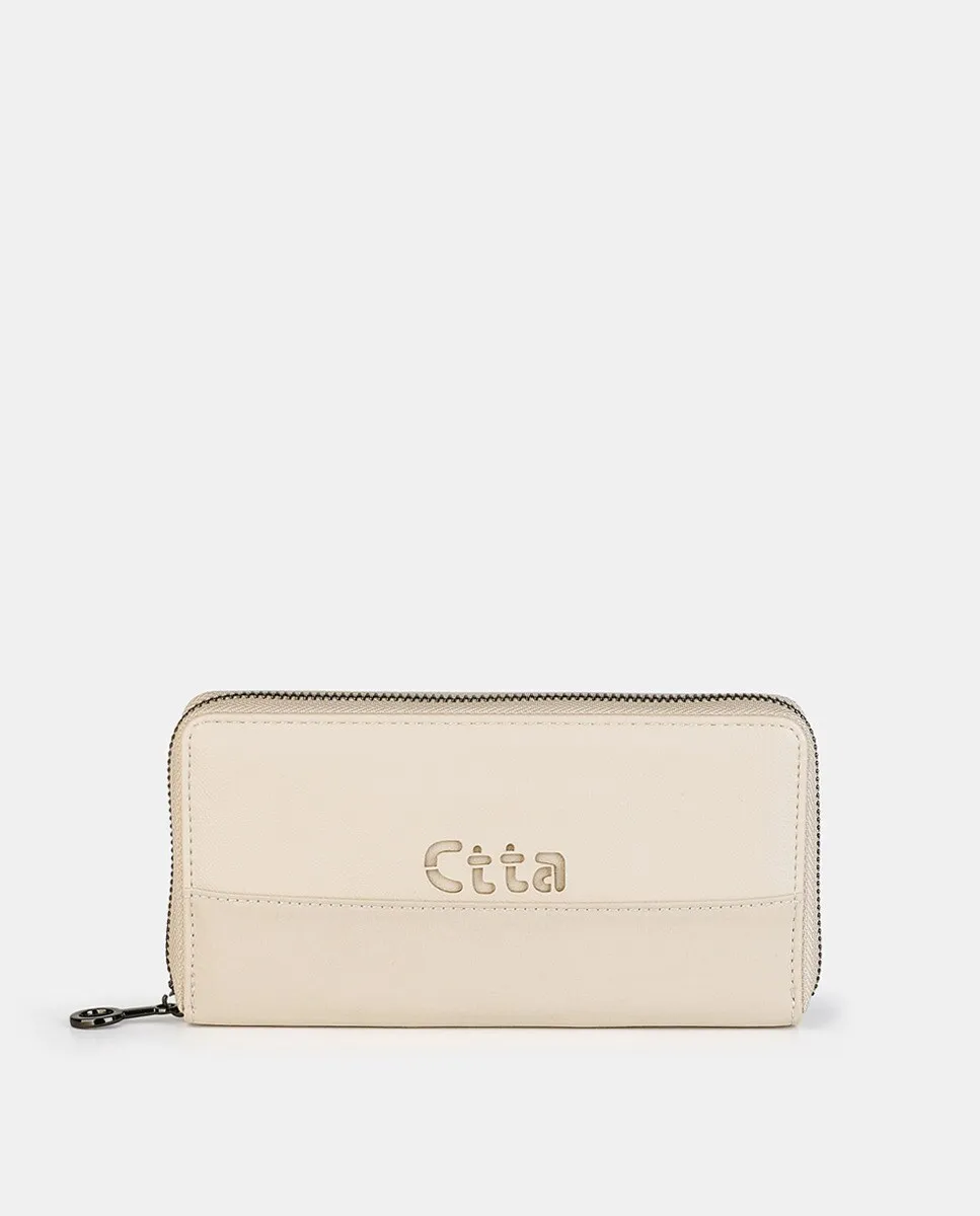 Кошелек на молнии Caminatta, бежевый
Кошелек на молнии Caminatta, бежевый