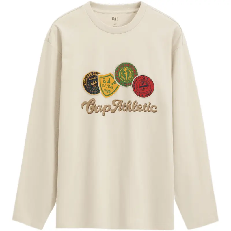 Футболка осенне-зимняя унисекс GAP, бежевый
Футболка осенне-зимняя унисекс GAP, бежевый