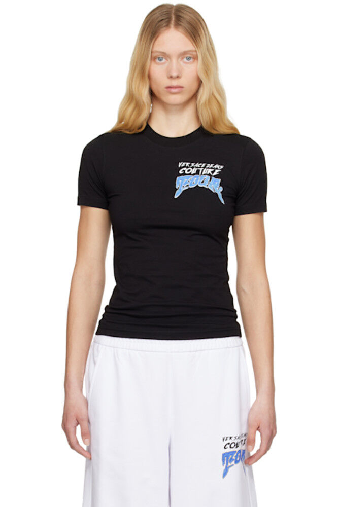 Черная футболка «Тур» Versace Jeans Couture
Черная футболка «Тур» Versace Jeans Couture