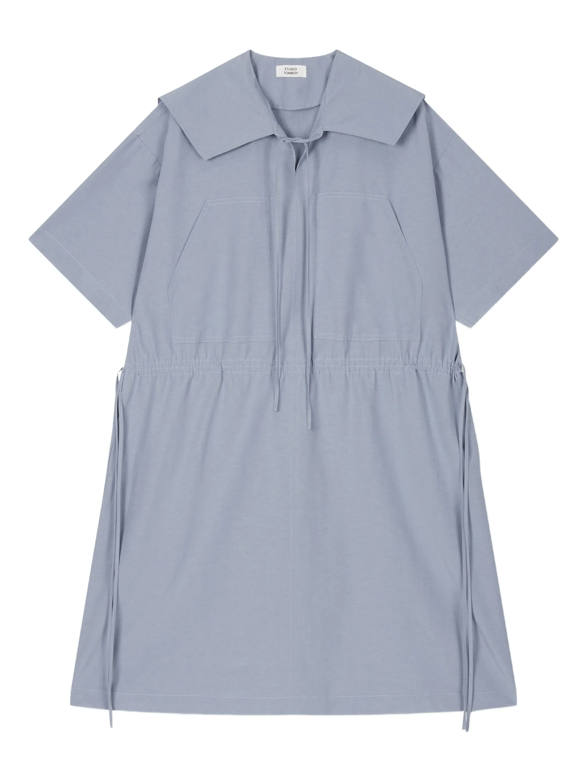 Платье с матросским воротником Tomboy, синий
Платье с матросским воротником Tomboy, синий