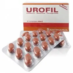 Urofil Оздоровительная добавка для мочевых путей 30 таблеток
Urofil Оздоровительная добавка для мочевых путей 30 таблеток