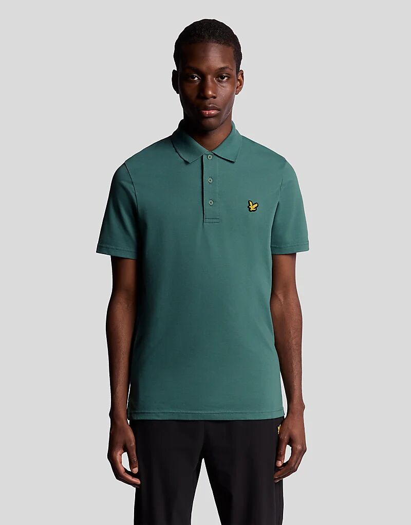 Рубашка-поло Lyle & Scott Core цвета серебристой сосны
Рубашка-поло Lyle & Scott Core цвета серебристой сосны