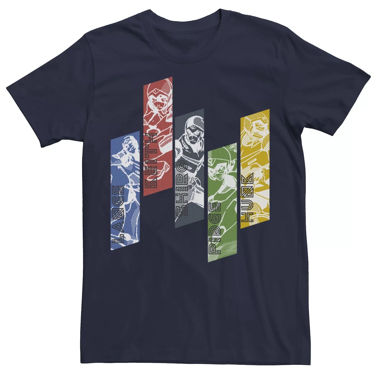 Мужская футболка Voltron с пятью панелями и красочными портретами и графическим рисунком Licensed Character
Мужская футболка Voltron с пятью панелями и красочными портретами и графическим рисунком Licensed Character