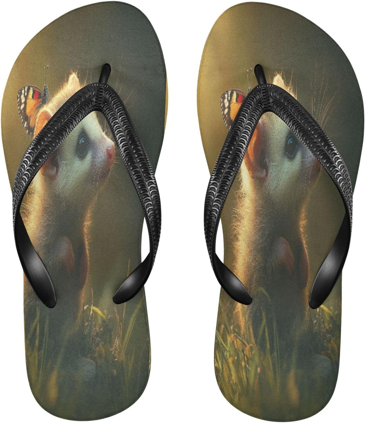 Шлепанцы «Бабочка-опоссум» на солнечном свете, золотистые, пляжные, для душа, резиновые, нескользящие, летние, для мужчин и женщин Sinestour
Шлепанцы «Бабочка-опоссум» на солнечном свете, золотистые, пляжные, для душа, резиновые, нескользящие, летние, для мужчин и женщин Sinestour