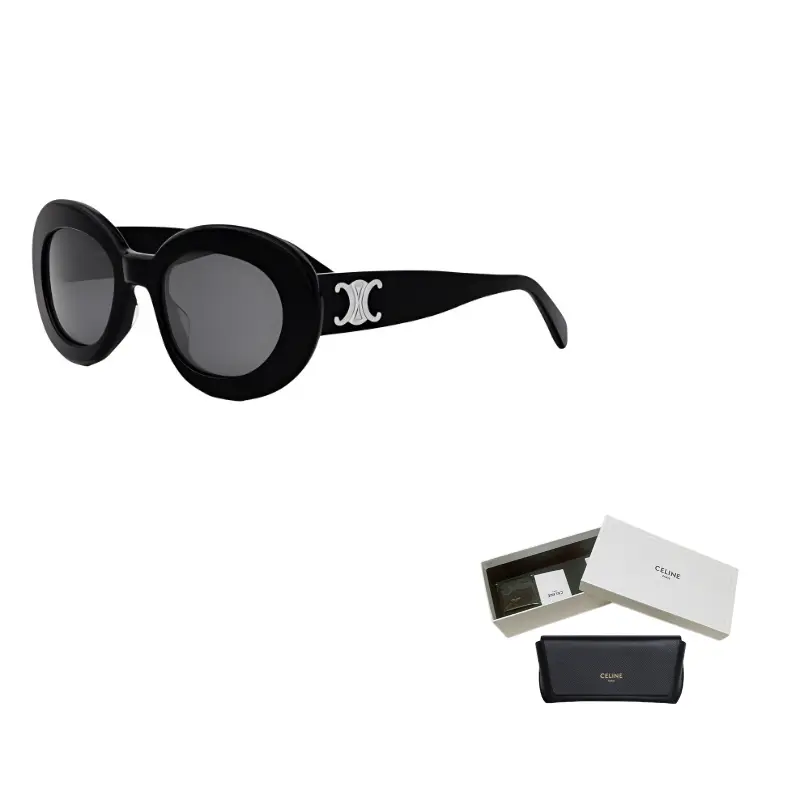 Солнцезащитные очки овальной формы Eyewear Oval Frame CELINE, черный
Солнцезащитные очки овальной формы Eyewear Oval Frame CELINE, черный