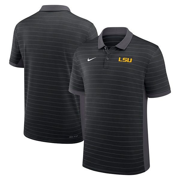 Мужская черная футболка-поло LSU Tigers 2025 early season coaches sideline victory stripe performance Nike
Мужская черная футболка-поло LSU Tigers 2025 early season coaches sideline victory stripe performance Nike