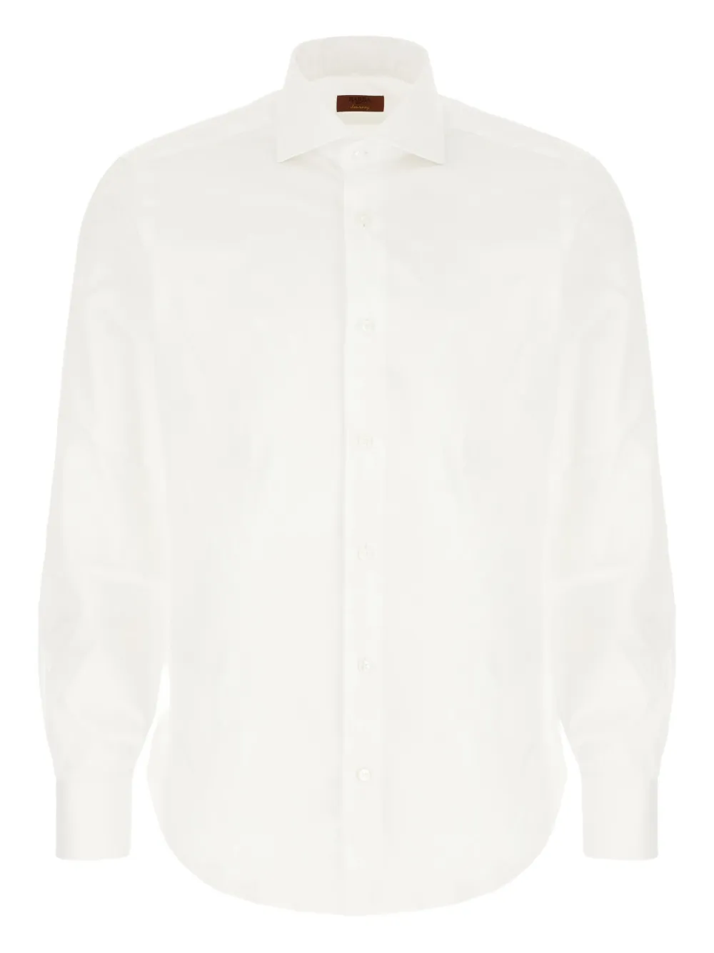 Рубашка из хлопка с пуговицами на манжетах Barba, белый
Рубашка из хлопка с пуговицами на манжетах Barba, белый