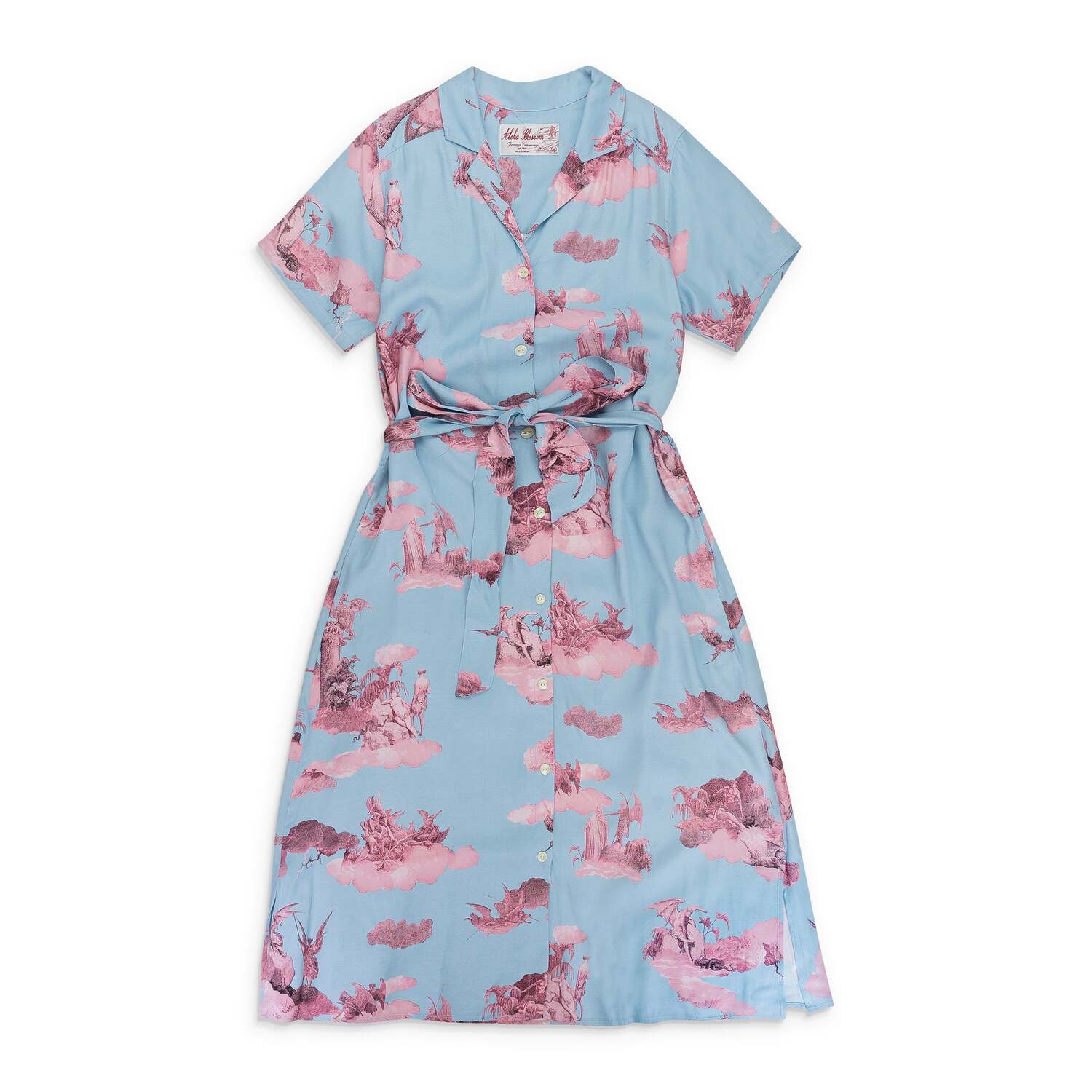 Платье дневное FALLEN ANGEL в сине-розовой гамме Aloha Blossom
Платье дневное FALLEN ANGEL в сине-розовой гамме Aloha Blossom