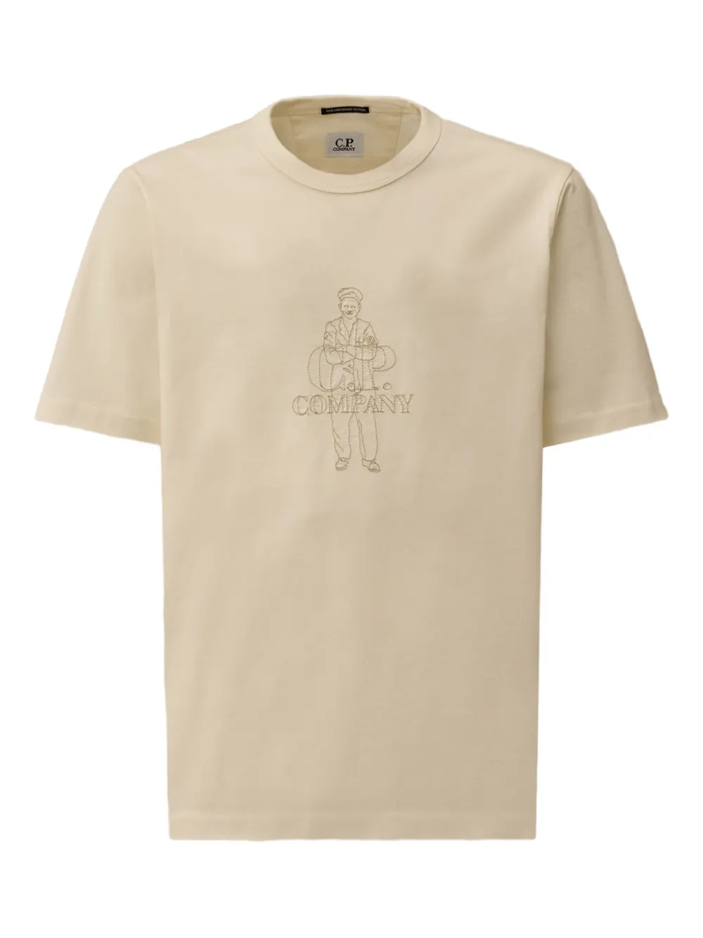 Футболка с вышитым рисунком C.P. Company, белый
Футболка с вышитым рисунком C.P. Company, белый