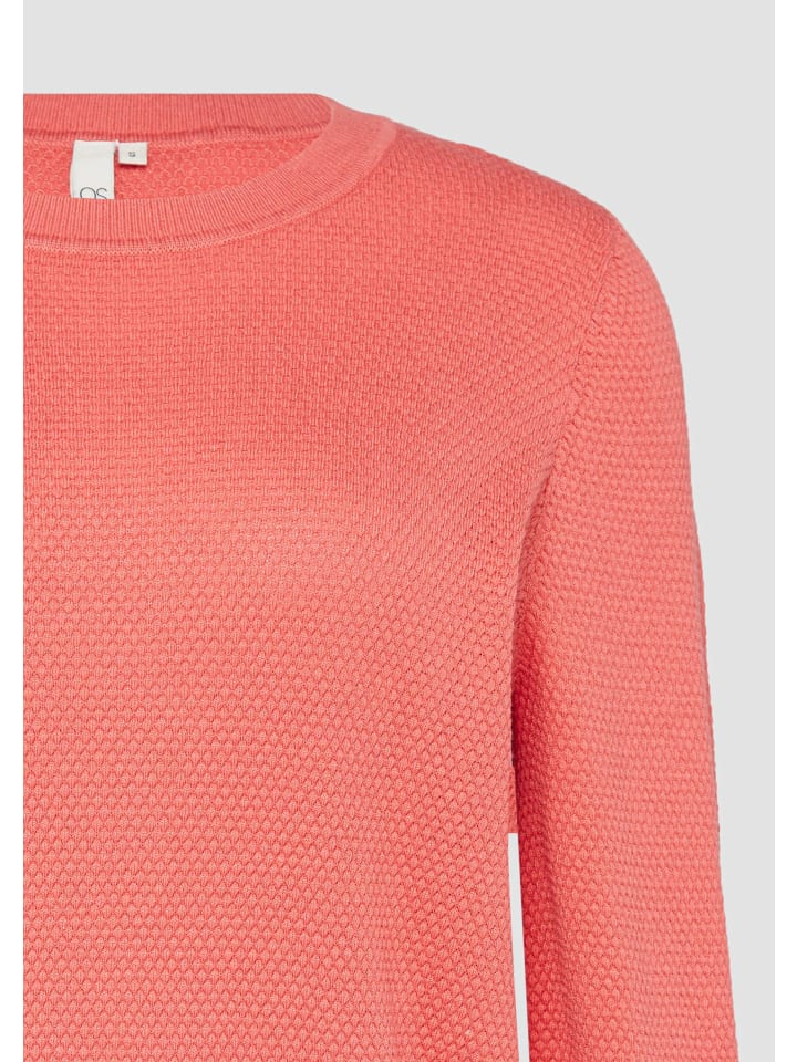 Вязаный свитер QS, оранжевый
Вязаный свитер QS, оранжевый