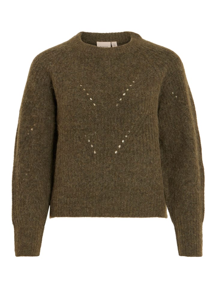 Вязаный свитер цвета зеленый плющ Vila
Вязаный свитер цвета зеленый плющ Vila