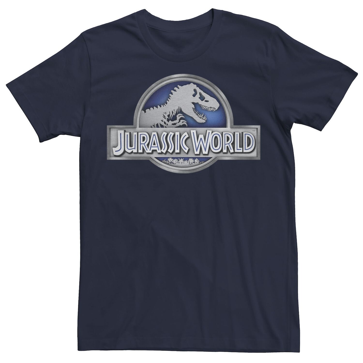 Мужская классическая футболка с логотипом в виде металлических монет Jurassic World, Blue Licensed Character, синий
Мужская классическая футболка с логотипом в виде металлических монет Jurassic World, Blue Licensed Character, синий