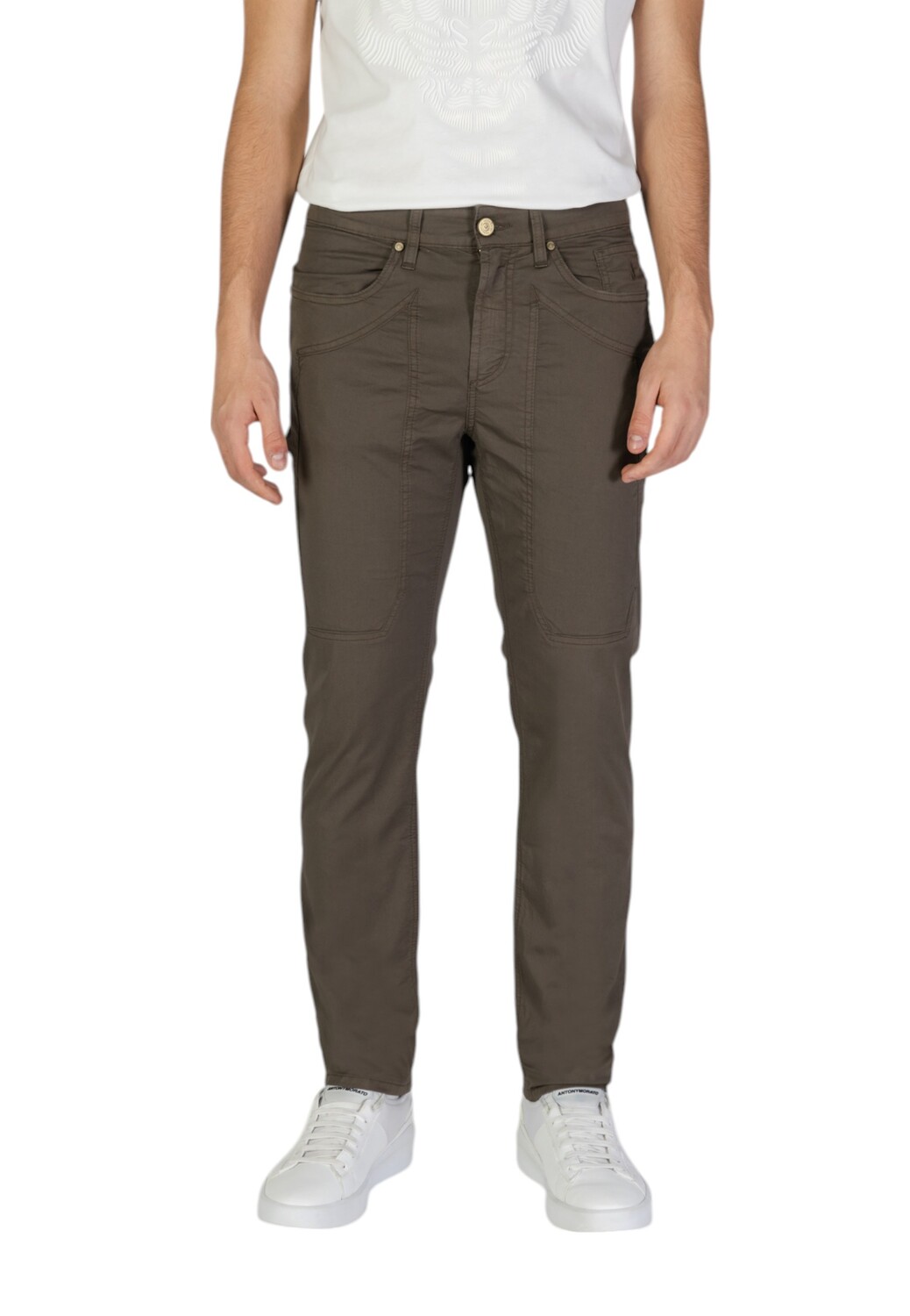 Брюки мужские Jeckerson повседневные, коричневый
Брюки мужские Jeckerson повседневные, коричневый