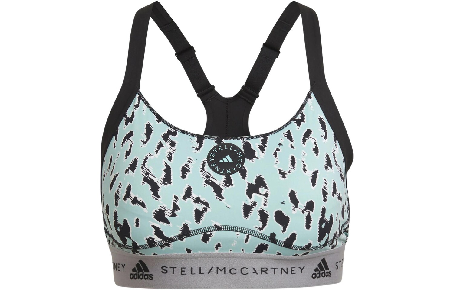 Stella Mccartney X Stella McCartney Co-titled Series Спортивное нижнее белье женское Aqua Green/черный Adidas
Stella Mccartney X Stella McCartney Co-titled Series Спортивное нижнее белье женское Aqua Green/черный Adidas