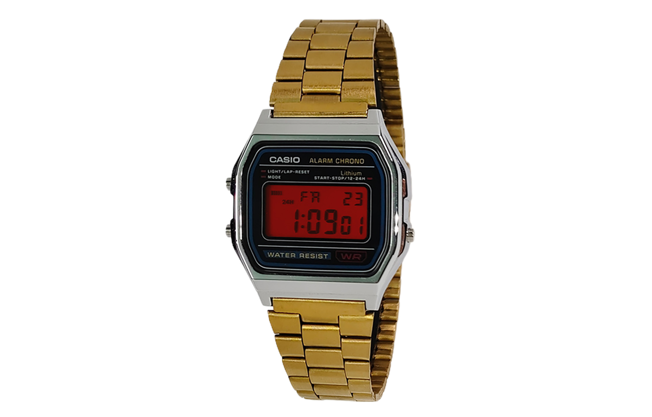 CASIO Кварцевые часы унисекс с черным циферблатом на стальном браслете
CASIO Кварцевые часы унисекс с черным циферблатом на стальном браслете