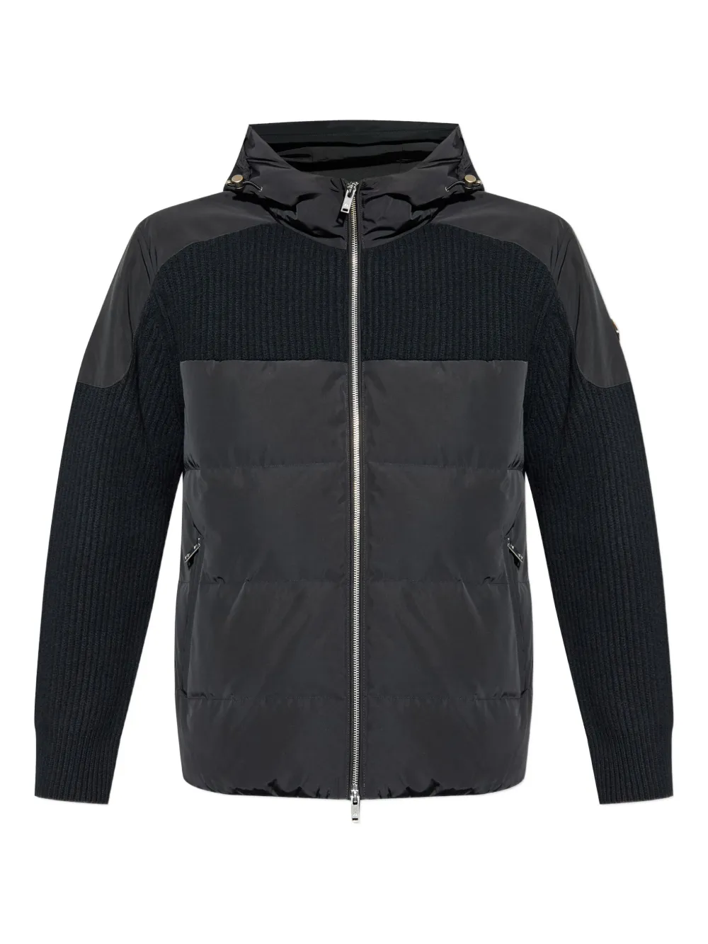 Стеганая куртка с ребристыми вставками Moose Knuckles, черный
Стеганая куртка с ребристыми вставками Moose Knuckles, черный