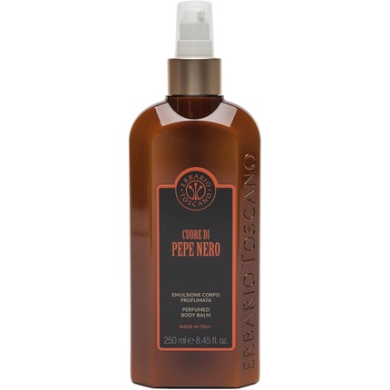 Бальзам для тела с черным перцем 250 мл Erbario Toscano
Бальзам для тела с черным перцем 250 мл Erbario Toscano