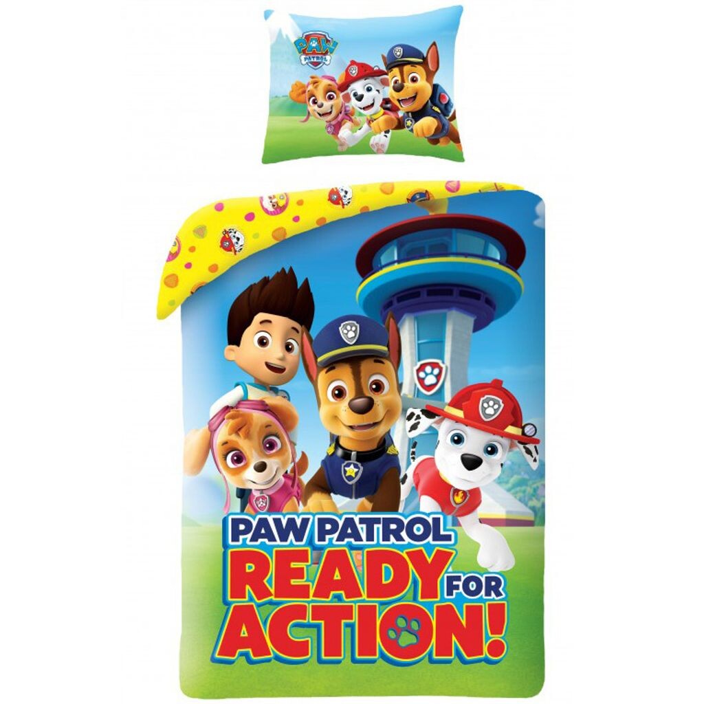 Пододеяльник PAW Patrol, готовый к использованию - 140 х 200 + 70 х 90 см - хлопок
Пододеяльник PAW Patrol, готовый к использованию - 140 х 200 + 70 х 90 см - хлопок