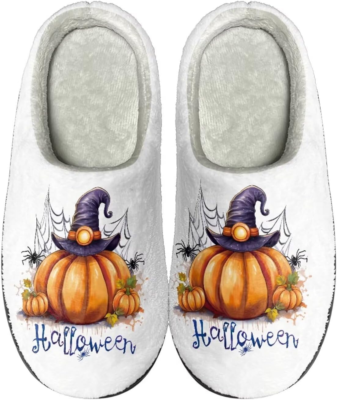 Тапочки HUIACONG TPR для мужчин и женщин для дома и улицы, пушистые, унисекс, Pumpkin Wizard Hat Spider Web
Тапочки HUIACONG TPR для мужчин и женщин для дома и улицы, пушистые, унисекс, Pumpkin Wizard Hat Spider Web