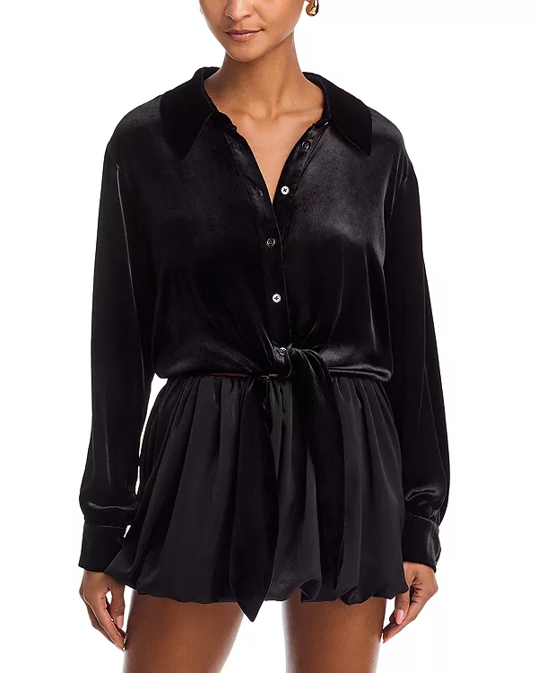 Рубашка Shai - эксклюзив Ramy Brook, черный
Рубашка Shai - эксклюзив Ramy Brook, черный