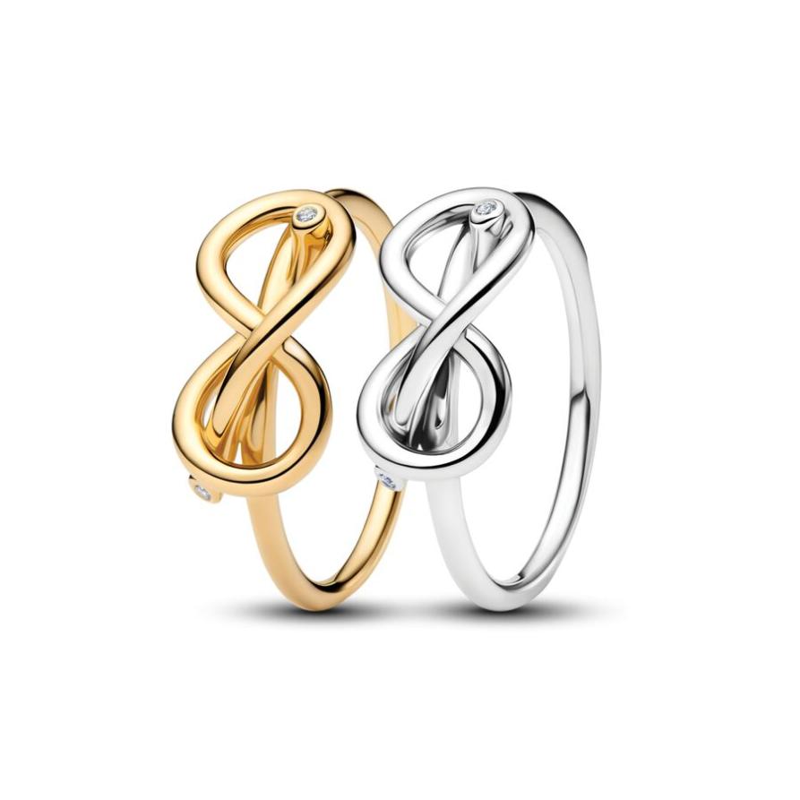 Набор Pandora Always Together Infinity Knot Ring Set, двухцветный
Набор Pandora Always Together Infinity Knot Ring Set, двухцветный