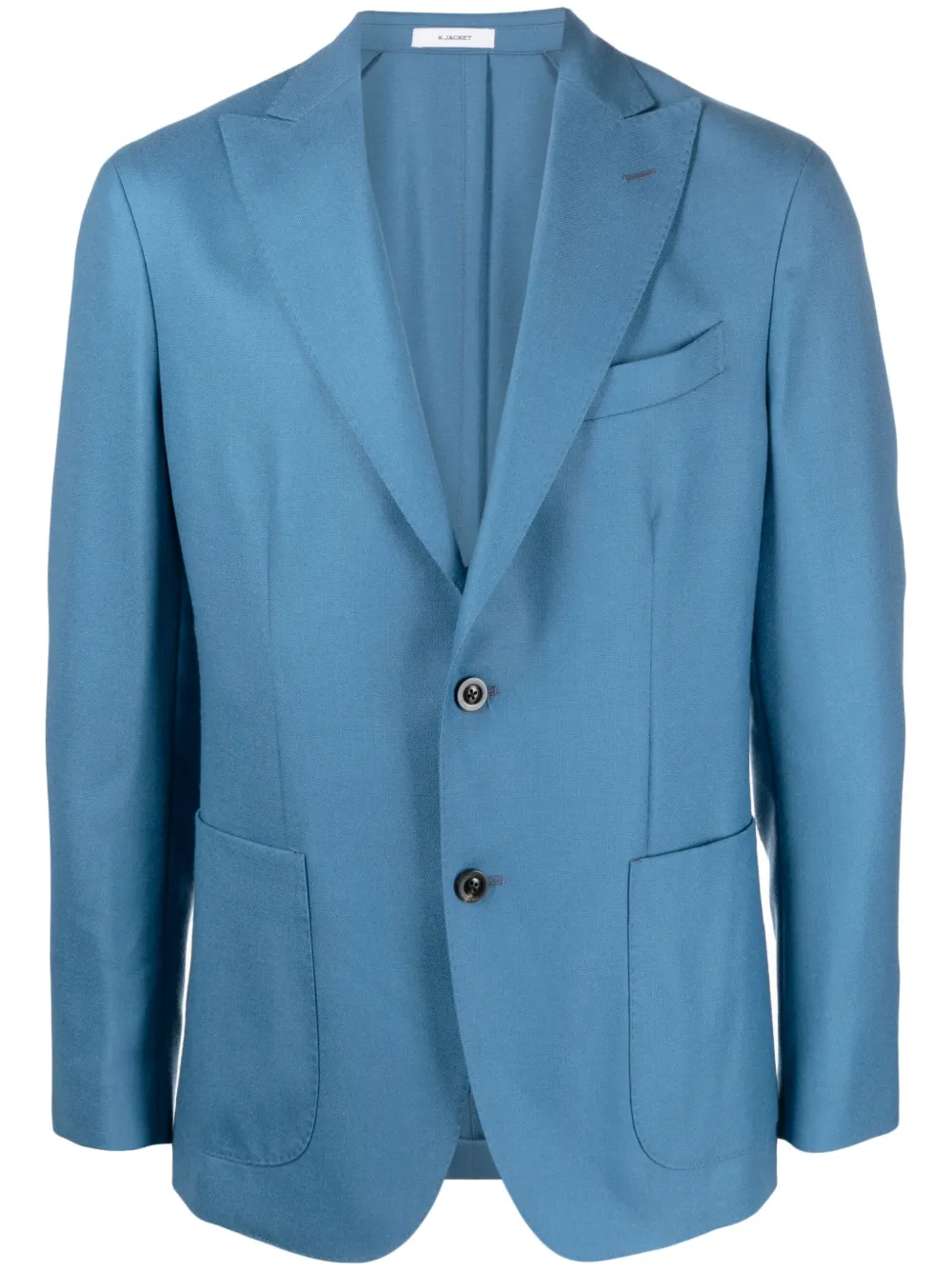 Однобортный пиджак из вирджинской шерсти Boglioli, синий
Однобортный пиджак из вирджинской шерсти Boglioli, синий