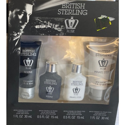 DANA British Sterling HIM Private Stock 4 шт. Подарочный набор бальзам после бритья Splash
DANA British Sterling HIM Private Stock 4 шт. Подарочный набор бальзам после бритья Splash