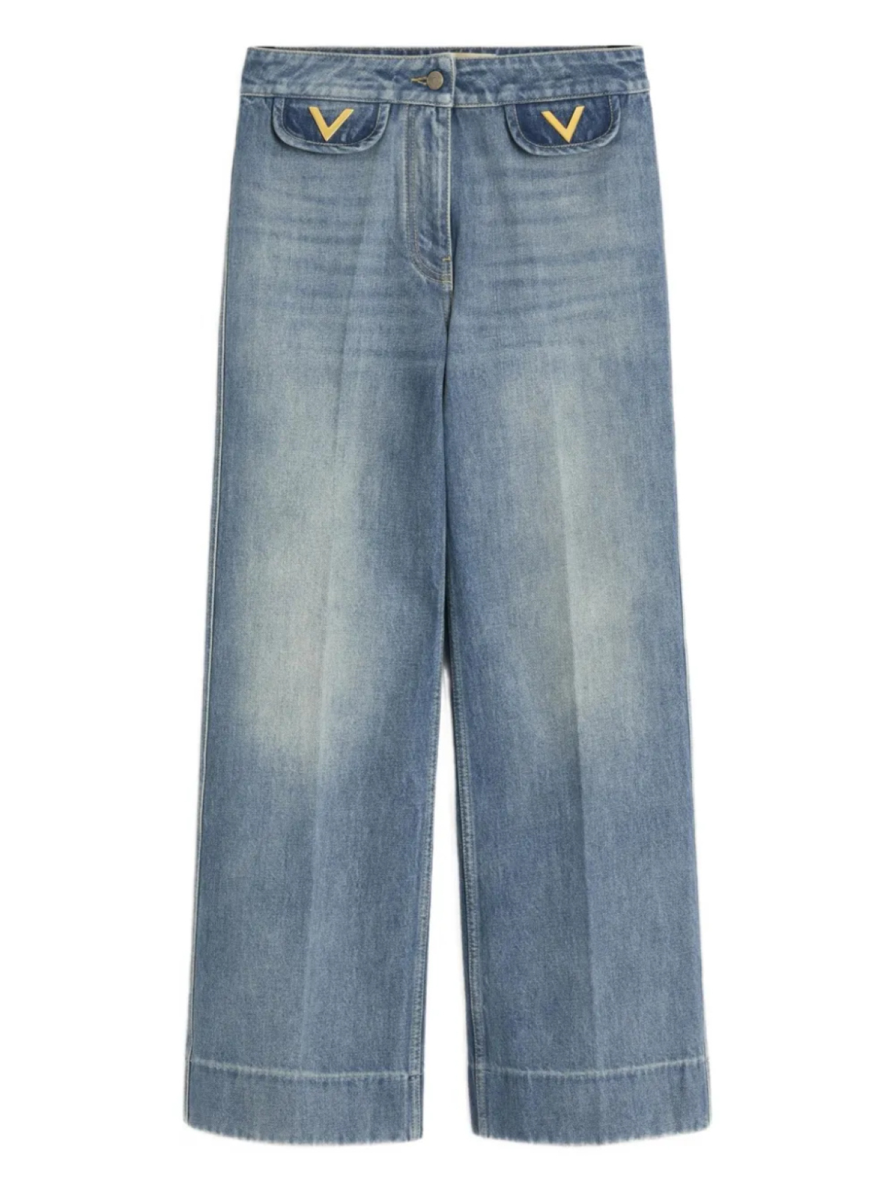 Valentino Garavani джинсы V Gold, синий 
Valentino Garavani джинсы V Gold, синий